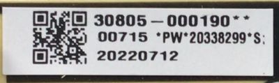 FUENTE DE PODER PARA TV TCL / NUMERO DE PARTE 30805-000190 / 40-L17CW2-PWC1ZG / 11601-500073 / L17CW / PANEL LVU650NDEL CS9W49 V1 / DISPLAY ST6451D06-3 VER.2.1 / MODELOS 65S451 / 65S453 / 65S455 / 65S41 / 65S41R / 65S450G / 65S450F - Imagen 3